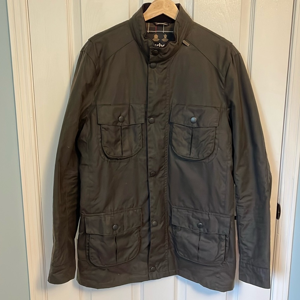 Barbour Dark Green Field Jacket